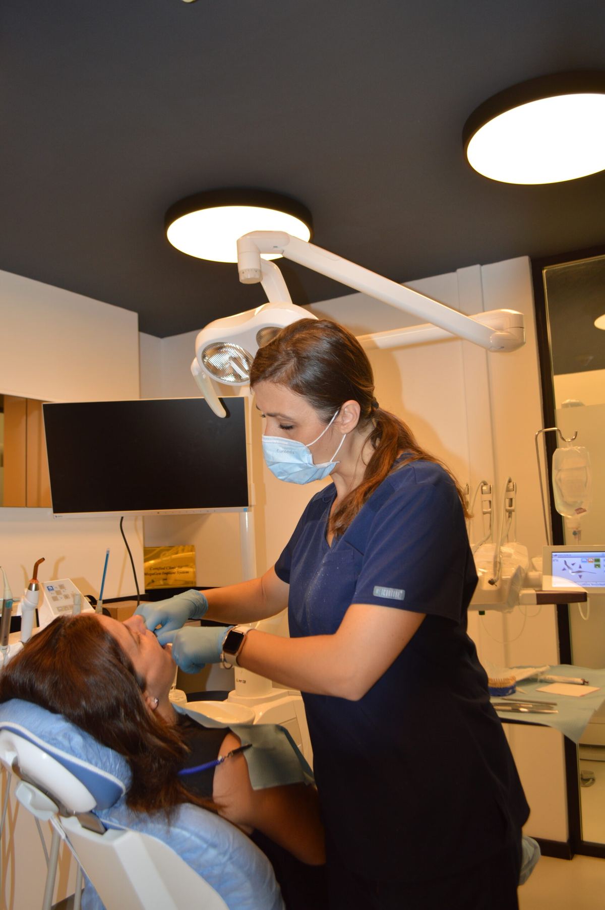 Aesthetic dental work